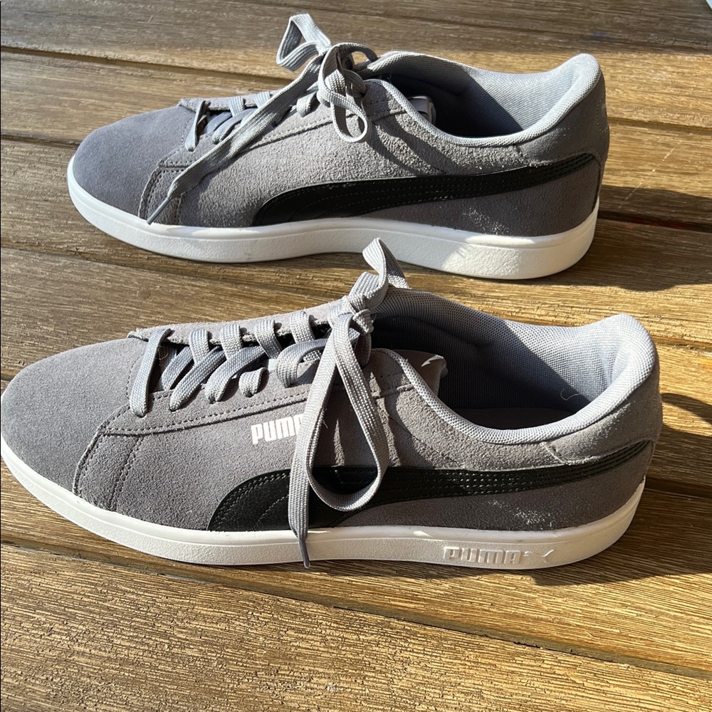 Puma Charcoal and White Men's Sneakers